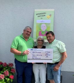 Foto Spendenübergabe